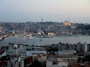 istanbul from Galata tower