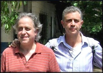  A sinistra Jorge Boccanera, con il suo traduttore Alessio Brandolini